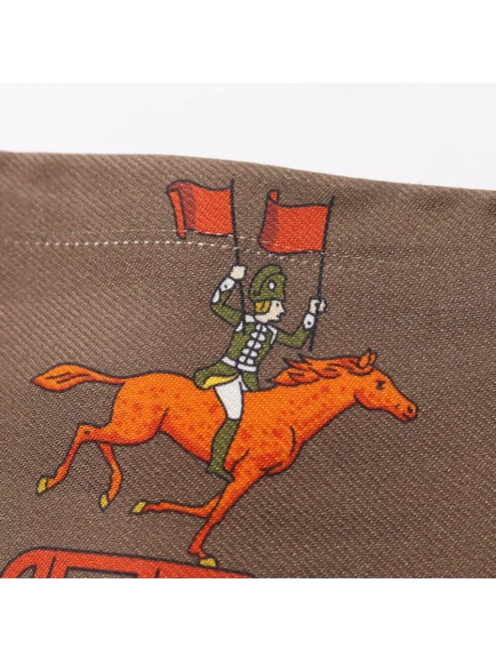 Hermes Scarf Twilly Parade Ribbon Silk